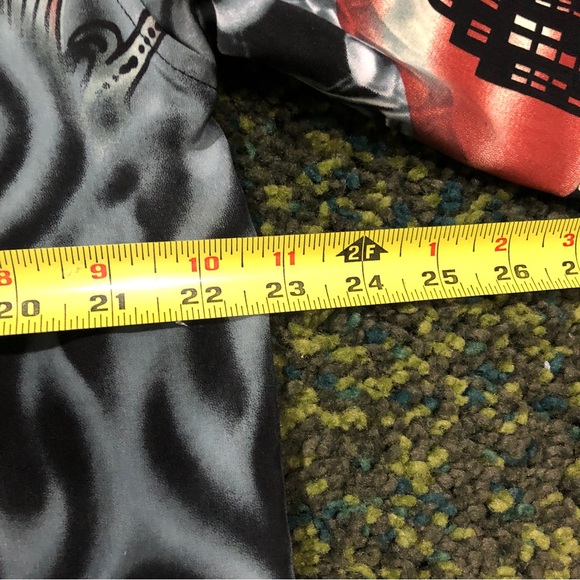 Mecca Vintage All Over Print Button Up Shirt (M) - Picture 7 of 7